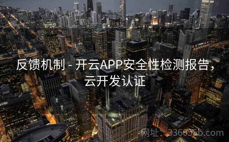 反馈机制 - 开云APP安全性检测报告,云开发认证 反馈机制 - 开云APP安全性检测报告,云开发认证